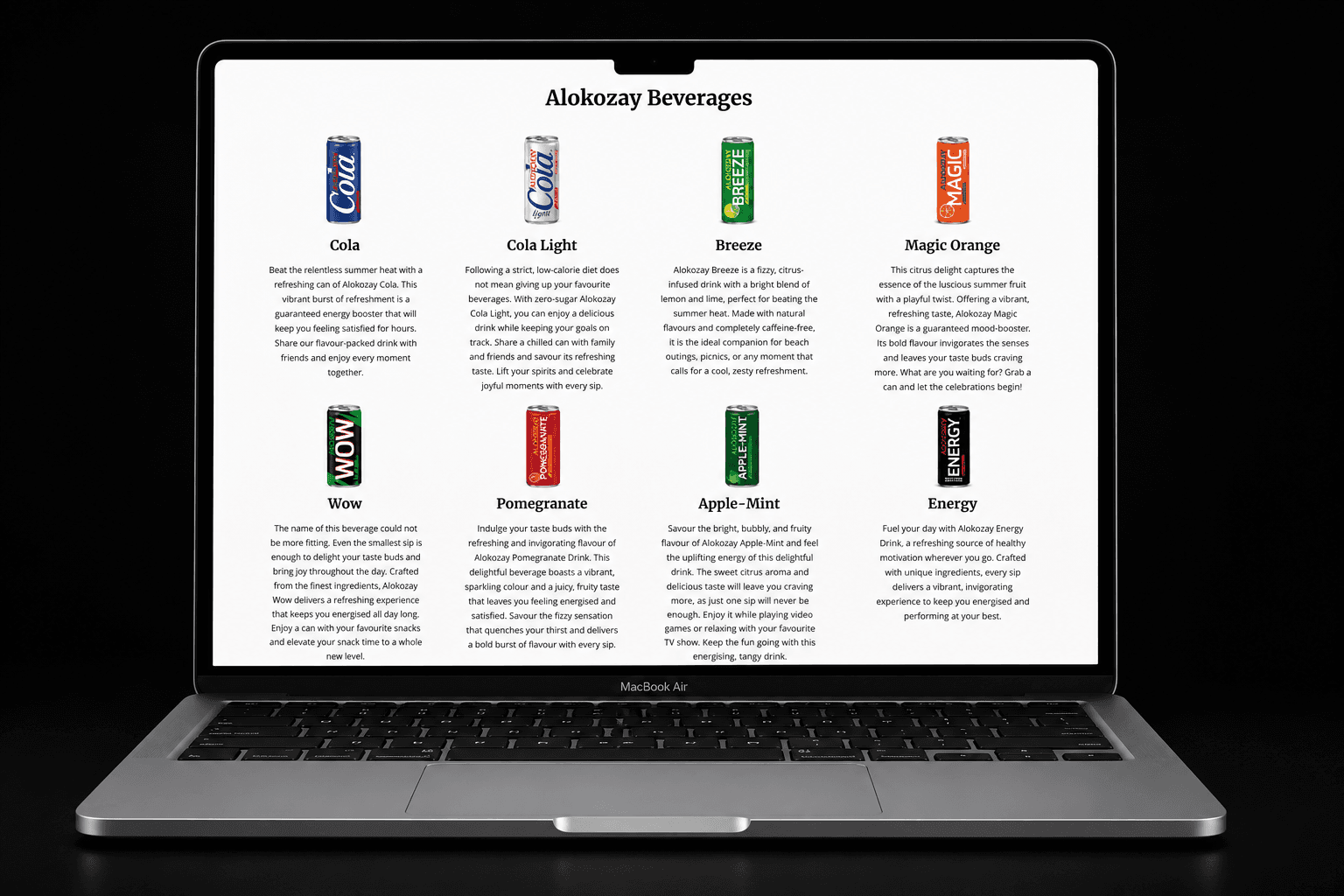 Ashna Foods, Homepage hero — 'Join the organic movement' positioning and product showcase.
