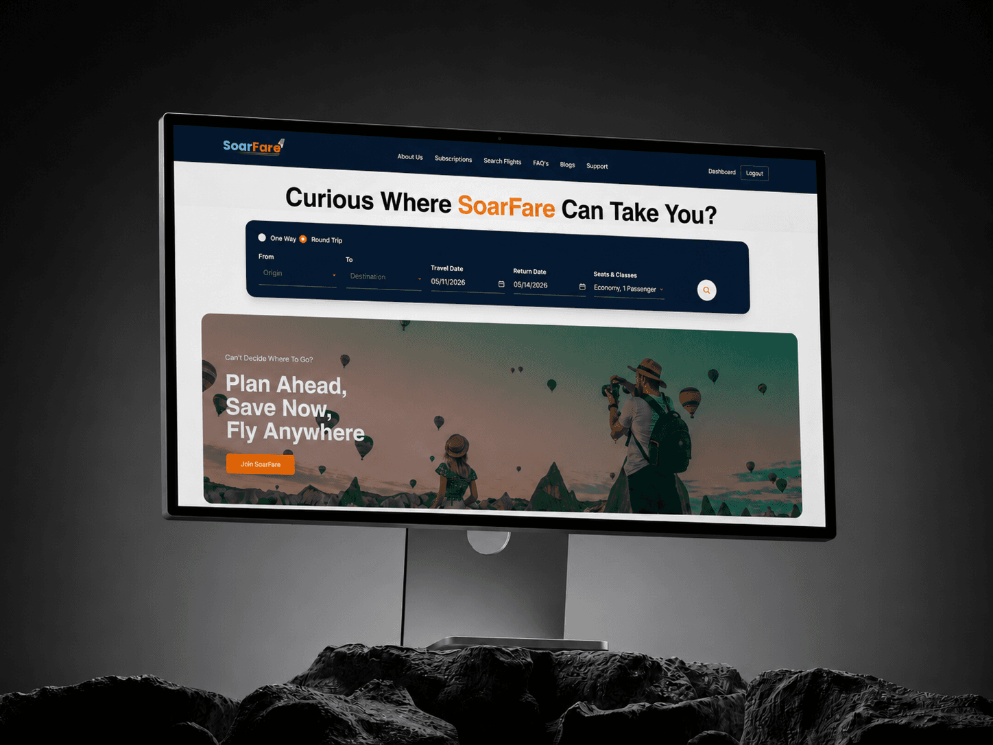 Soarfare, Plans overview — tier selection and monthly accrual.