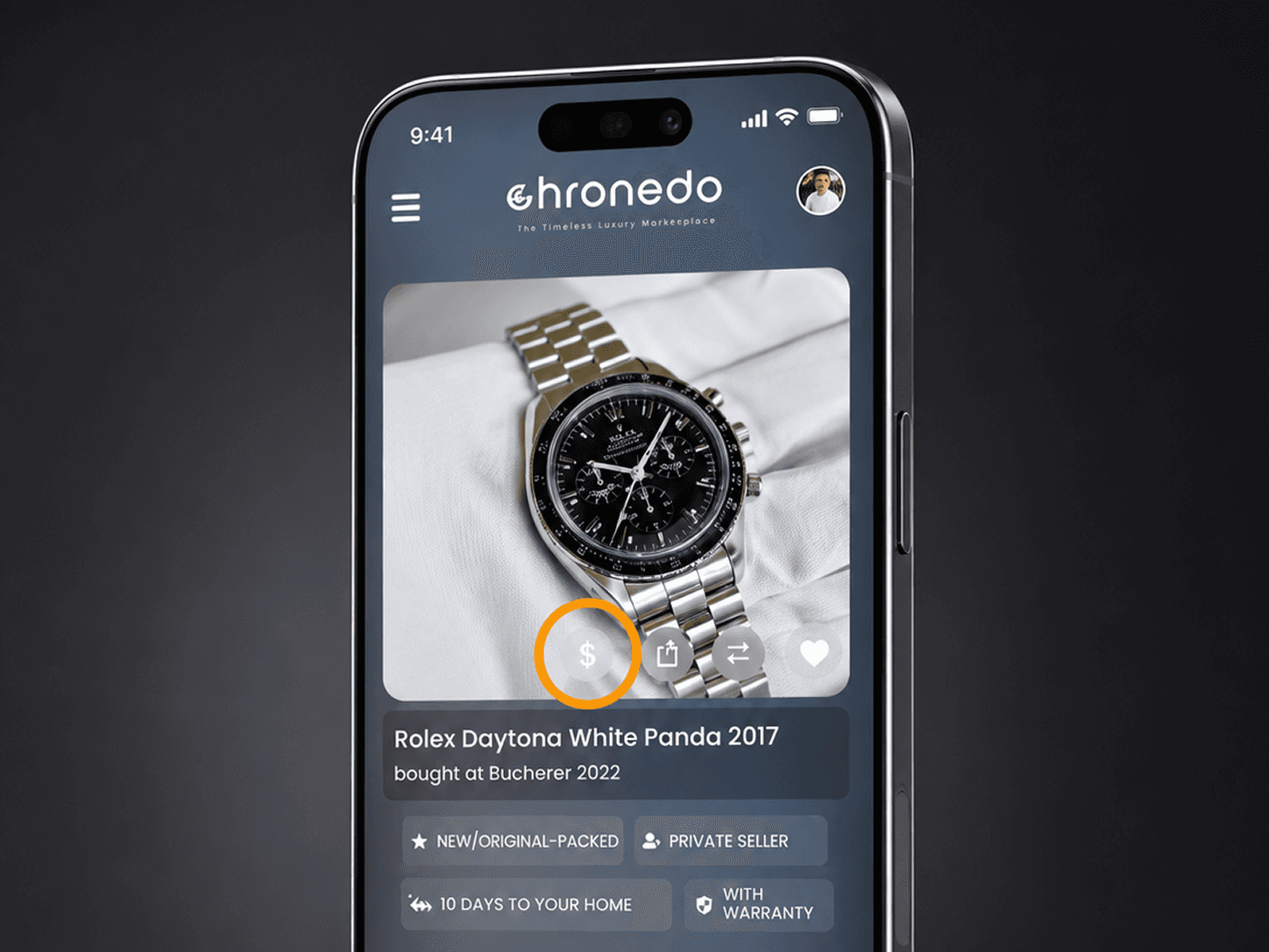 Chronedo, Search queries — smart filtering across the catalogue.